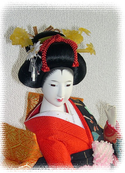 японская традиционная кукла, 1970-е гг.