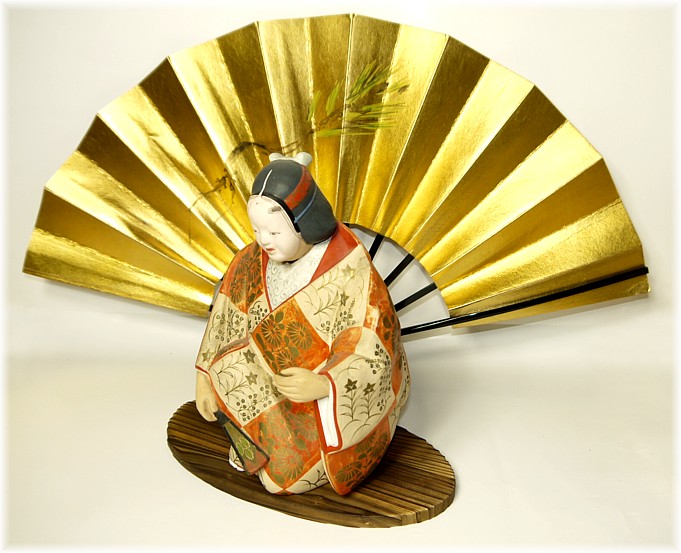 японская статуэтка Ю-Я, керамика, Хаката, 1930-е гг.