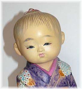 японская статуэтка Капризный Малыш, 1960-е гг.