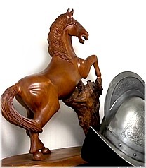 кабинетная скульптура в виде молодого коня, Япония, 1920-е гг.