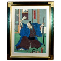 японская гравюра укиё-э эпохи Эдо