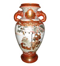 японская фарфоровая ваза, 1850-е гг.