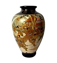Японская антикварная ваза САЦУМА