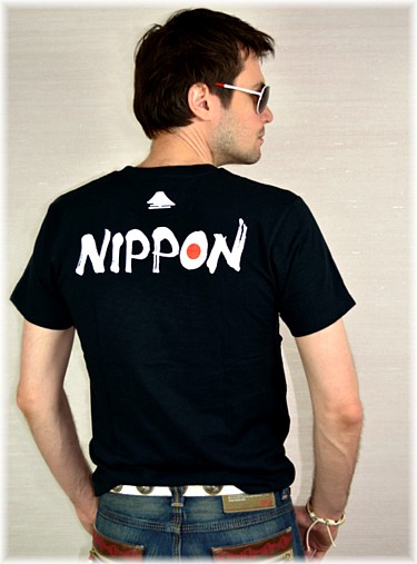 японская мужская дизайнерская футболка