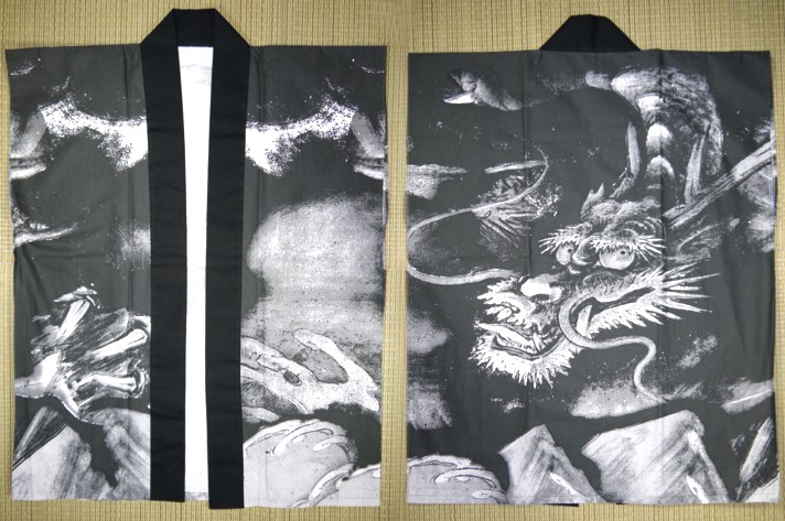 хантэн, японская мужская традиционная куртка-безрукавка