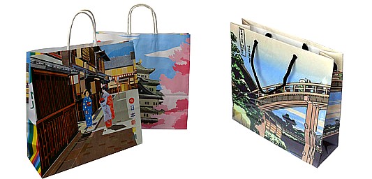 подарочная упаковка для кимоно и обуви в японском интернет-магзине Mega Japan