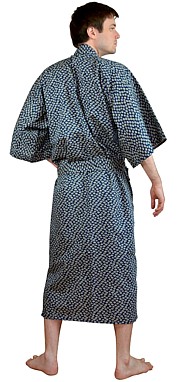 японское традиционное кимоно из хлопка - юката