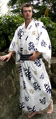 японский халат юката
