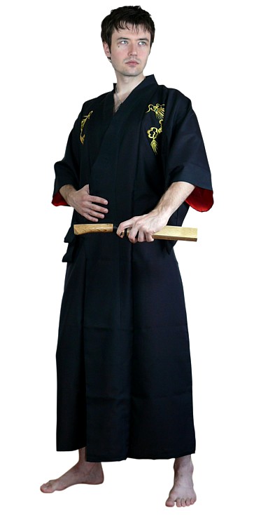 мужской халат-кимоно 