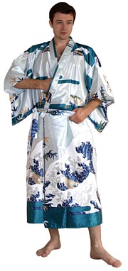 японское кимоно мужской халат-кимоно 