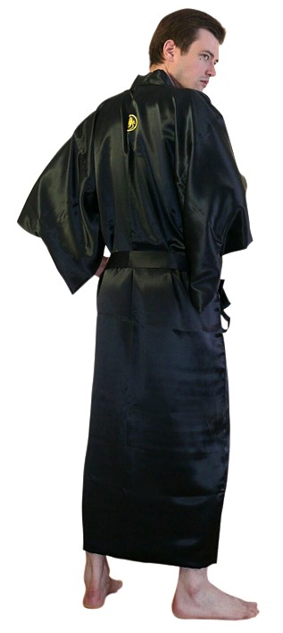  мужской шелковый халат-кимоно, сделано в Японии