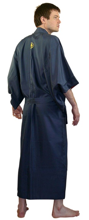 кимоно мужское из шелка, Mega Japan интернет-магазин