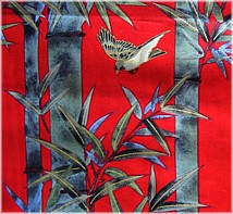 кимоно - деталь рисунка ткани