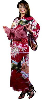 японское традиционное кимоно из хлопка - стильная и комфортная одежда для дома