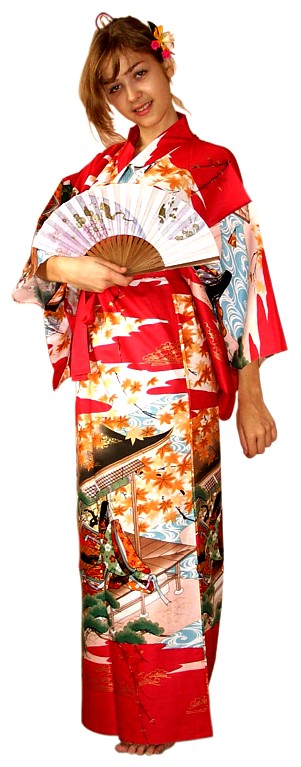 японское кимоно из хлопка - комфортная и стильная одежда для дома