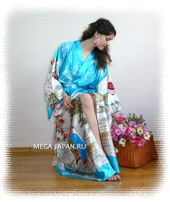 халат в японском стиле - оригинальная одежда для дома