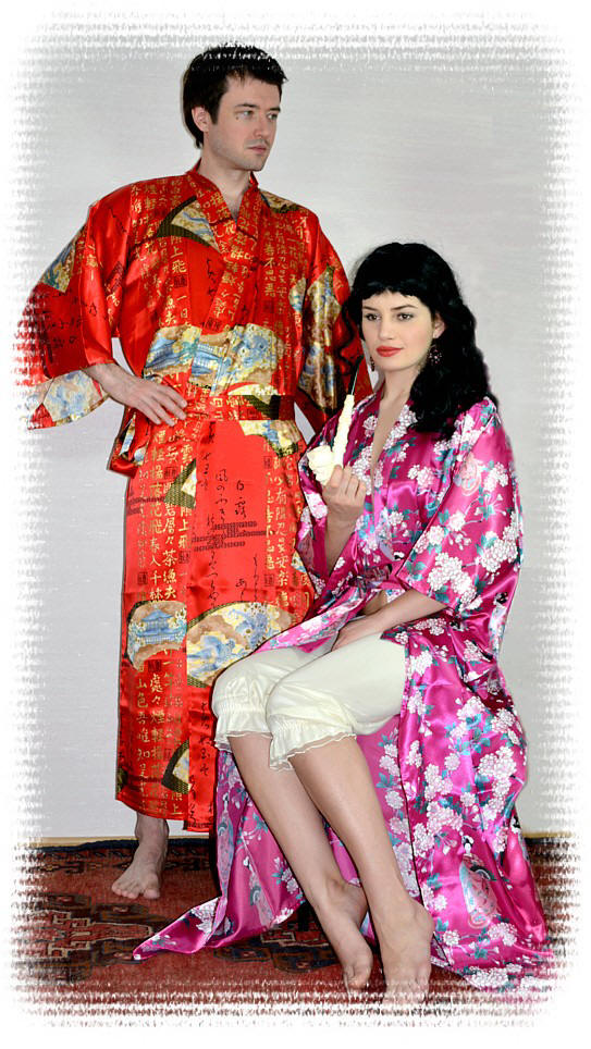 японское кимоно - комфортная и стильная одежда для дома