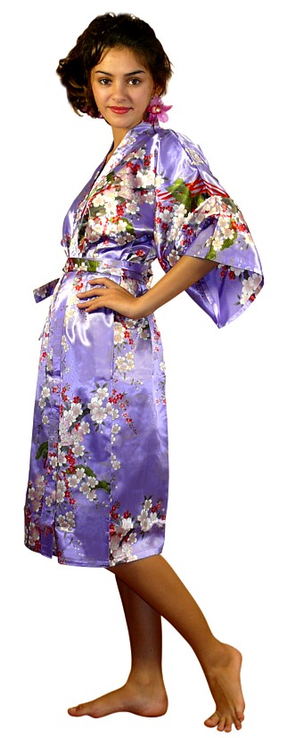 женский халатик в японском стиле купить