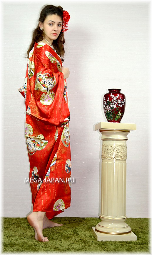 японское шелковое кимоно - эксклюзивная одежда для дома и роскошный подарок женщине