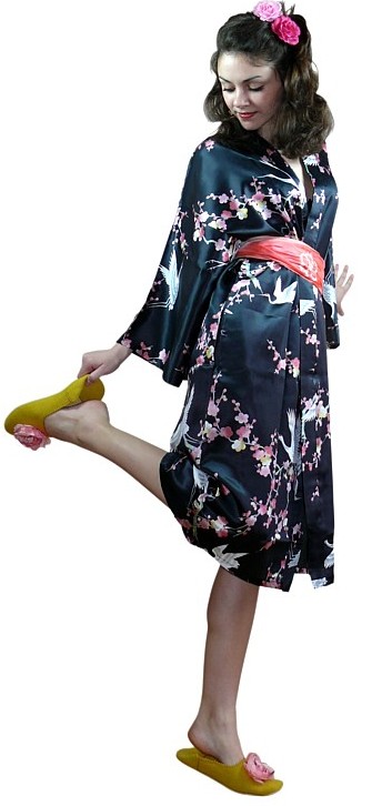 халат-кимоно, шелк 100%  купить