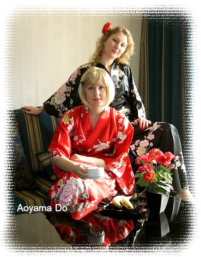 японское кимоно - стильная одежда для дома и яркий подарок!