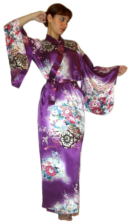 японское шелковое кимоно в интернет-магазине Mega Japan