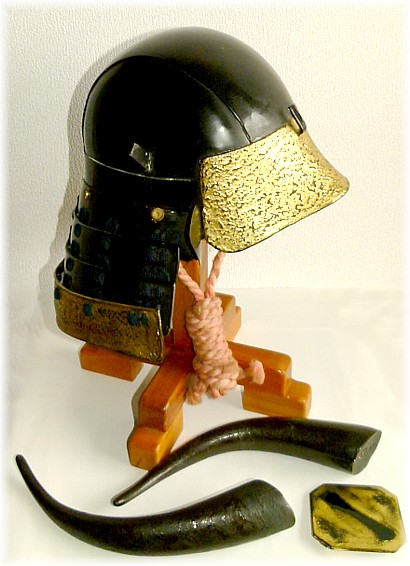 самурайский шлем КАБУТО, эпоха Эдо