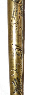 деталь гравировки на трубке, Япония, 1840-е гг.