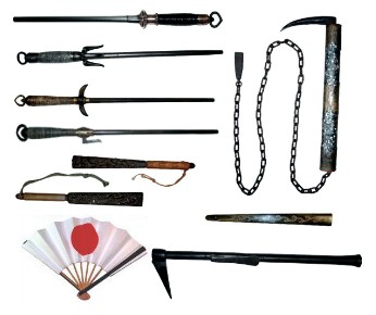 самурайское оружие и предметы сняряжения