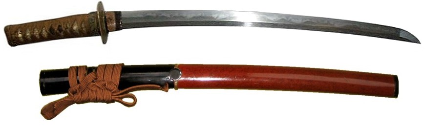 настоящий японский меч вакидзаси