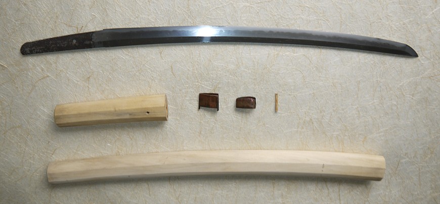 старинный японский  меч эпохи Эдо в широ-сая