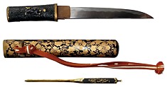 антикварные мечи и кинжалы танто