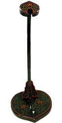 японская резная антикварная подставка для  самурайского меча