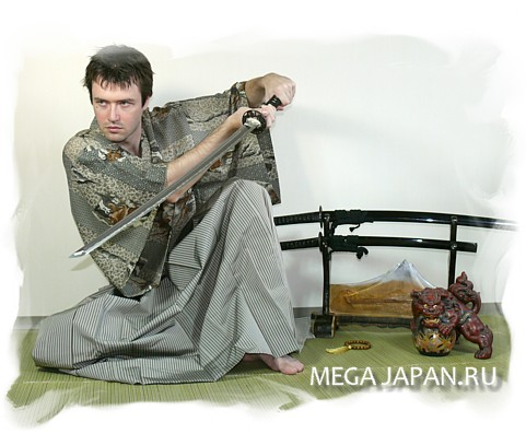 японское холодное оружие, снаряжение самурая, подставки для японского меча