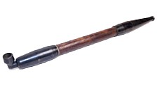 старинная японская мужская курительная трубка - оружие защиты