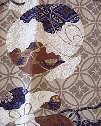 дизайн рисунка ткани японского мужского кимоно