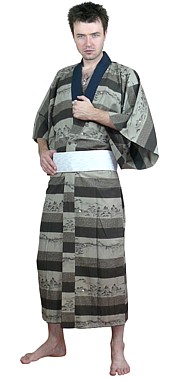 традиционное японское  мужское кимоно