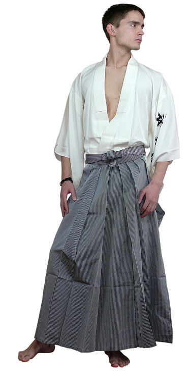 японское кимоно и хакама