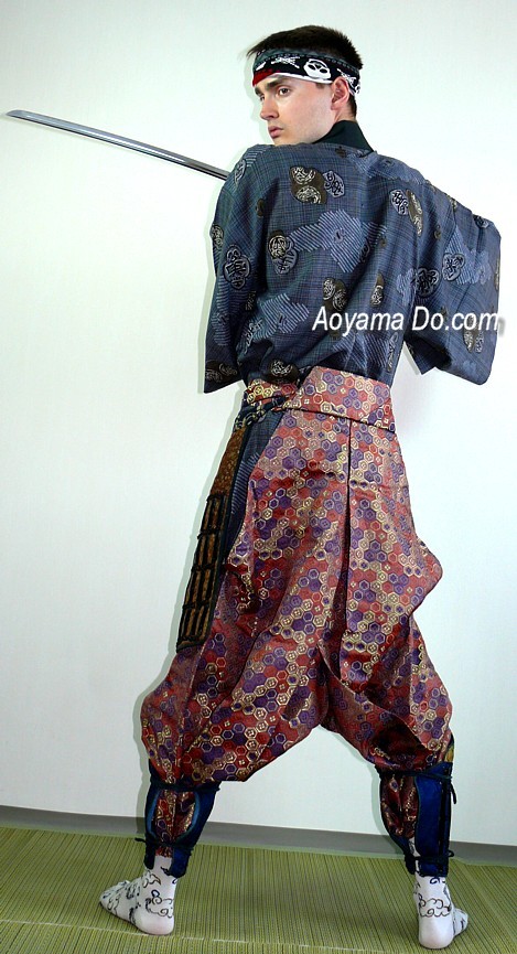 одежда самурая: кимоно, хакама и детали самурайских доспехов 