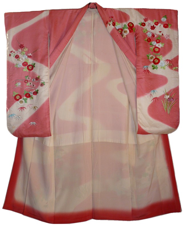 японское традиционное кимоно, 1930-е гг.