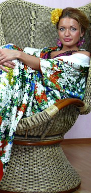 японская одежда: шелковое женское кимоно